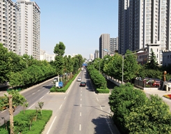 陜西市丈八路道路